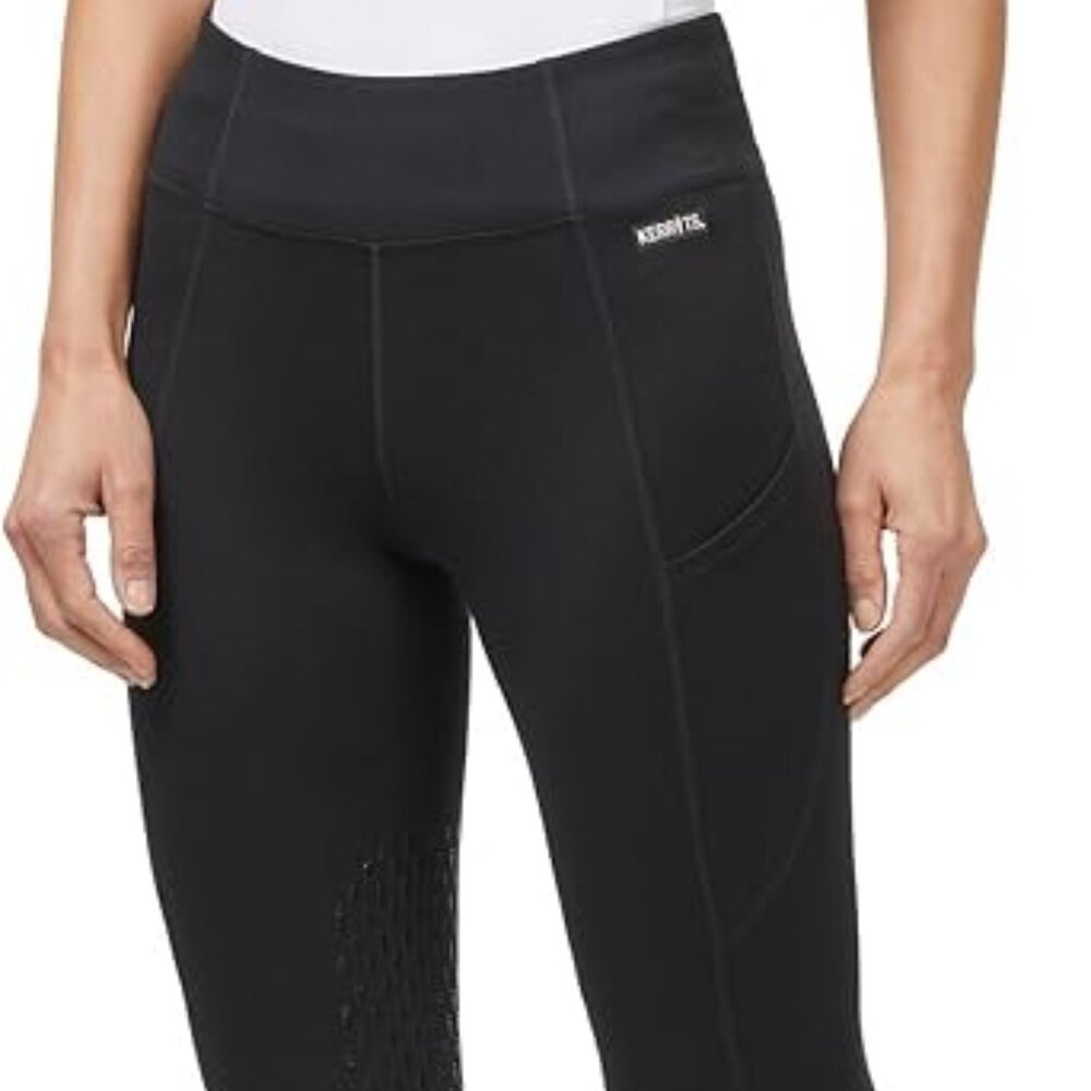 Ladies Kerrits Freestyle Knee Patch Riding Tights Size Large